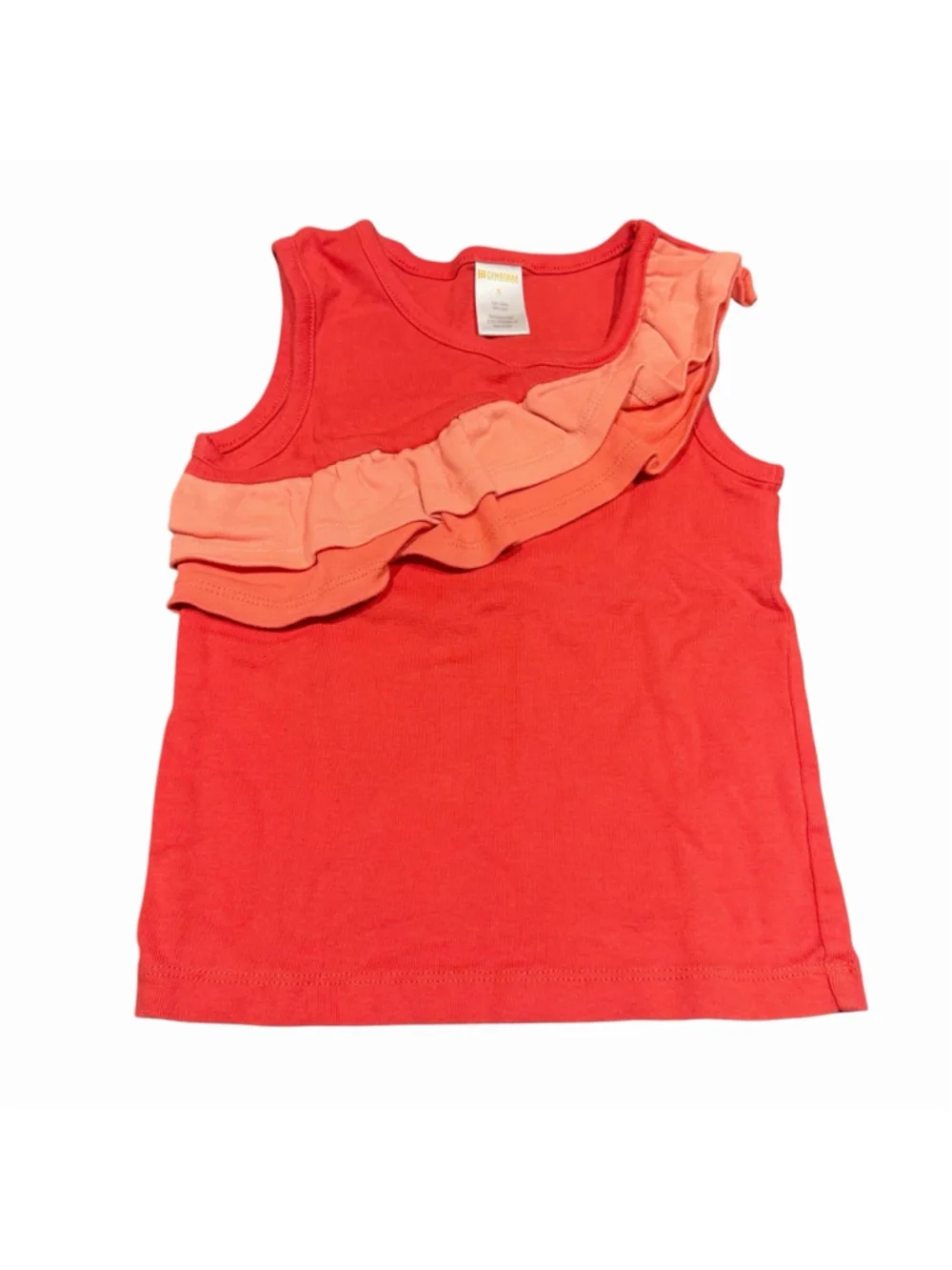 Gymboree Girls Lot Of 3 Tank Tops Size 5 - 100% Cotton Summer Camp Vacation Tops